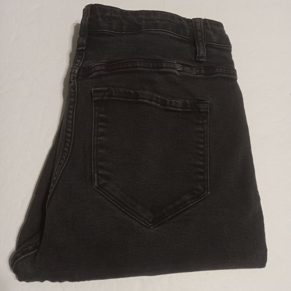 KanCan Women's Black Button Fly Esitilo Ankle Skinny Jeans KC8423BK Size 7/27